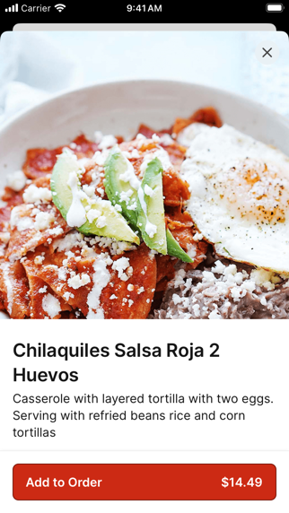 App screenshot