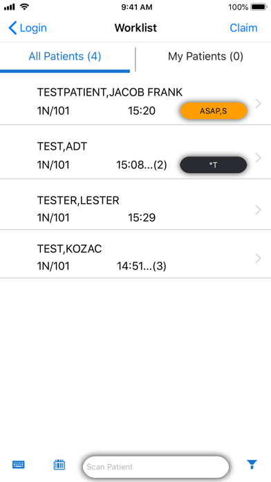 Screenshot 3 of Clinisys Collect 2024 App