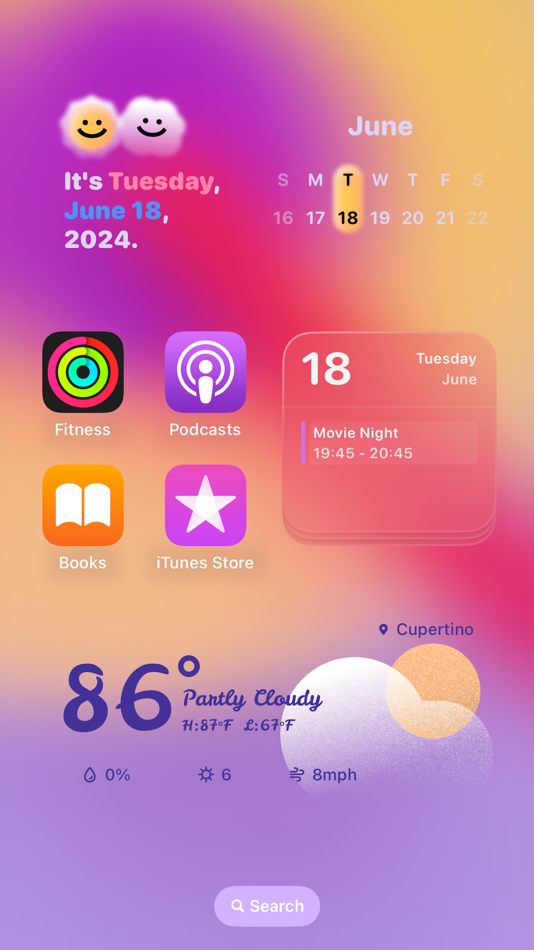 #7. MD Widgets - Countdown widget (iOS) 作者: MD Studio