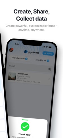 JigxForms screenshot