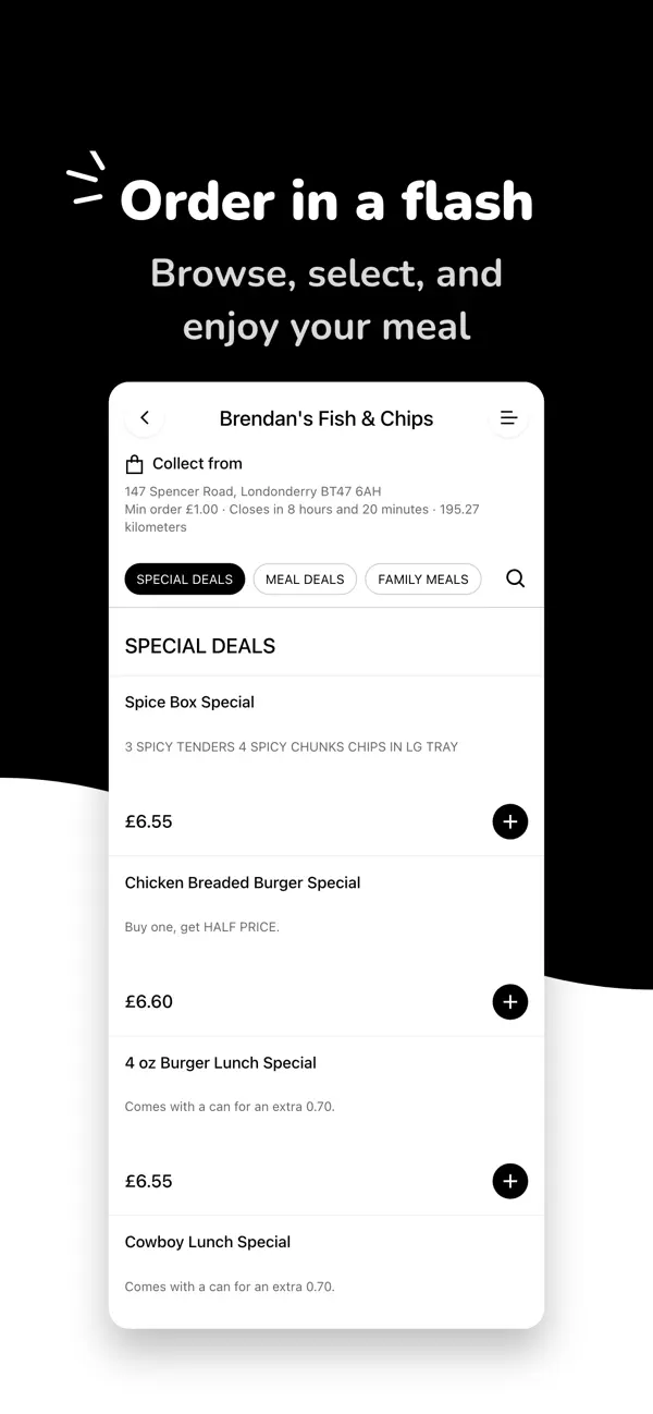 Screenshot #1 pour Brendan's Fish & Chips