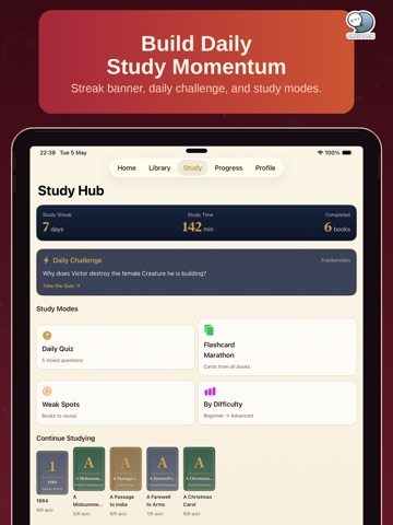 Classic Reads Guide by CS iPad screenshot