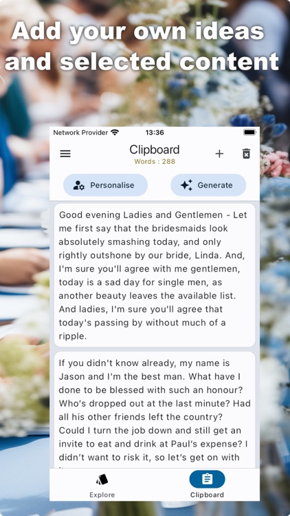 Wedding Speech Builder screenshot-3