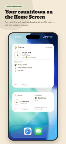 Solid: Baby Food Tracker Screenshot 6 of 7