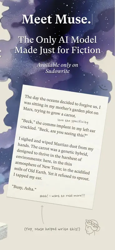 Sudowrite - AI Novel Writing screenshot 2 of 8