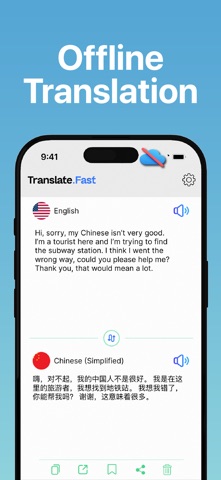 Translate Live - AI Translator iPhone screenshot