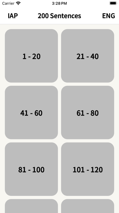 200 Japanese Sentences Screenshot