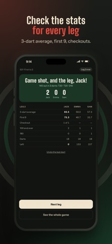 Oche: Darts Caller & Scorer screenshot 5