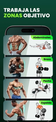 Gymax: Entrenamiento Muscular iPhone screenshot 4