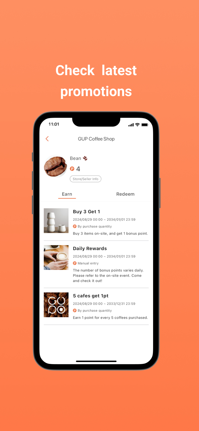 GUP Reward Point Wallet