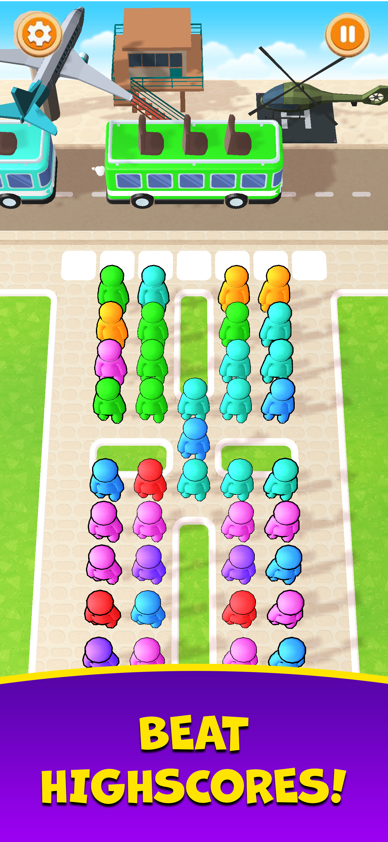Bus Escape : Parking  puzzle