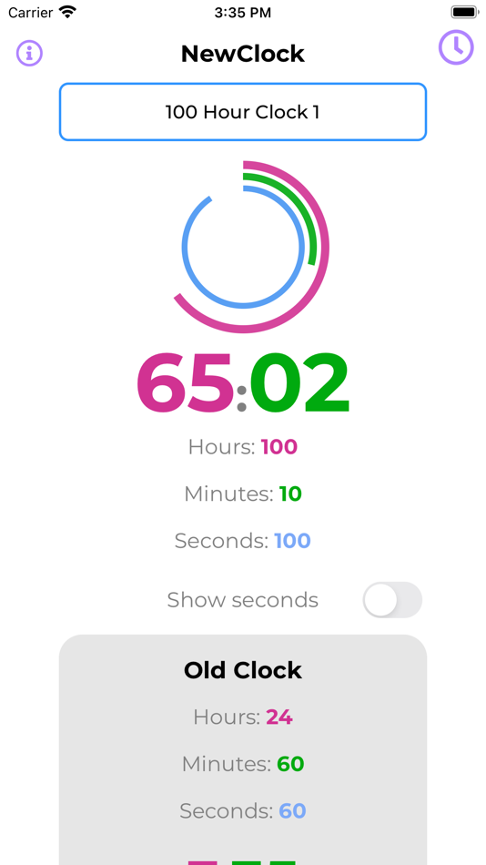 #2. NewClock (iOS) 由: EngineZero
