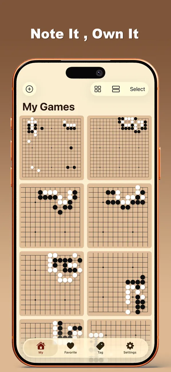 Screenshot #1 pour GoNote - Record your go game