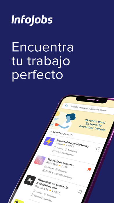 Screenshot #1 pour InfoJobs - Trabajo y Empleo