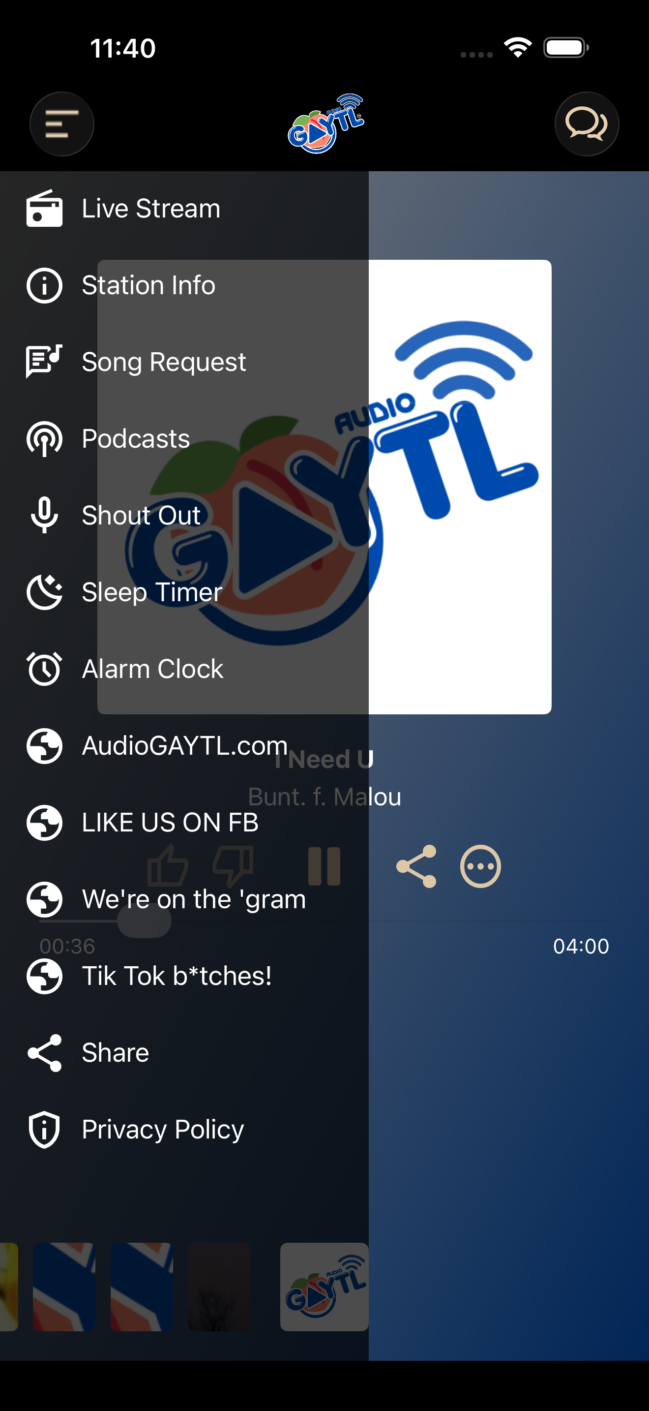Audio GAYTL screenshot 4