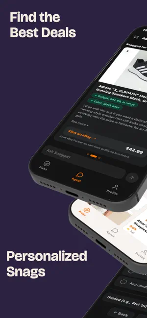 Snagged - AI Shopping Agent screenshot 1