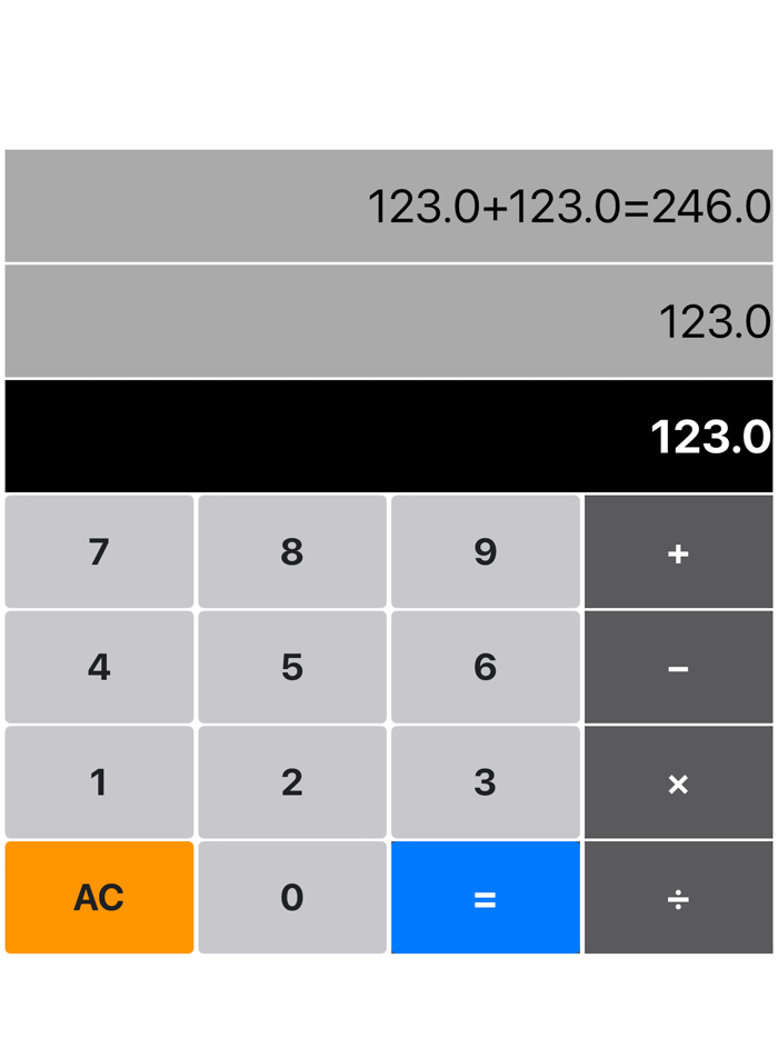 History search calculator