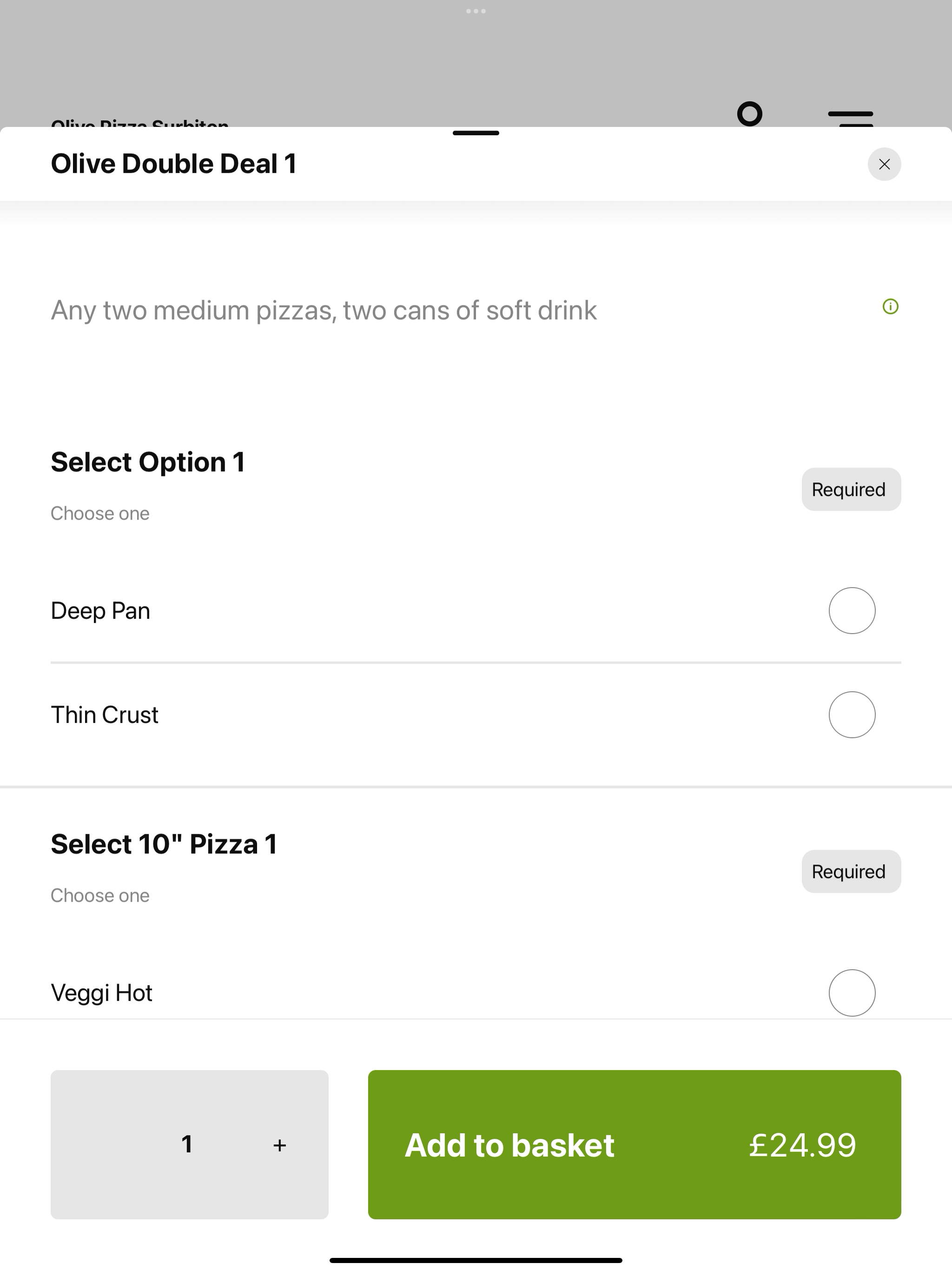 Olive Pizza Surbiton screenshot 8