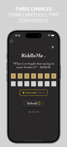 RiddleMe – The Daily Riddle screenshot