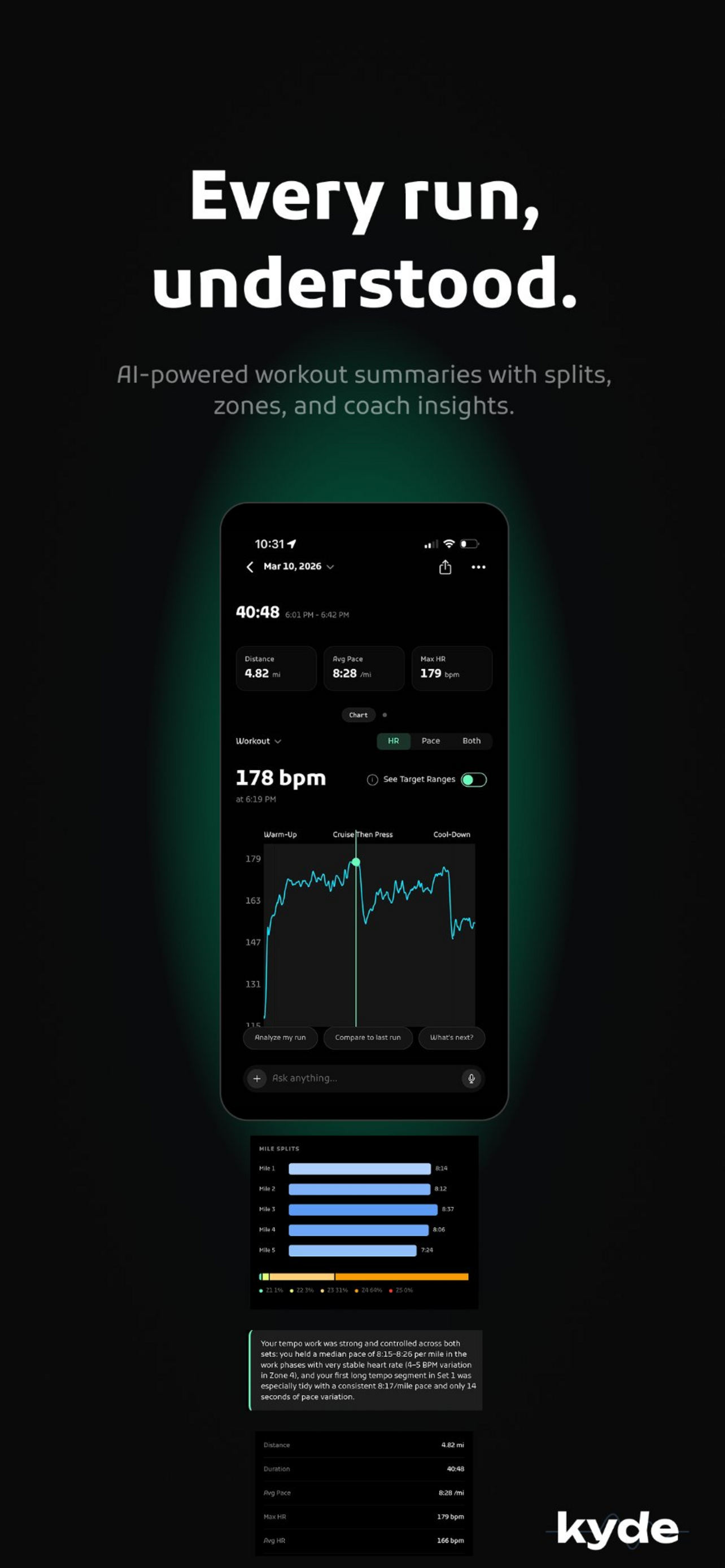 Kyde: Realtime Running Coach screenshot 5