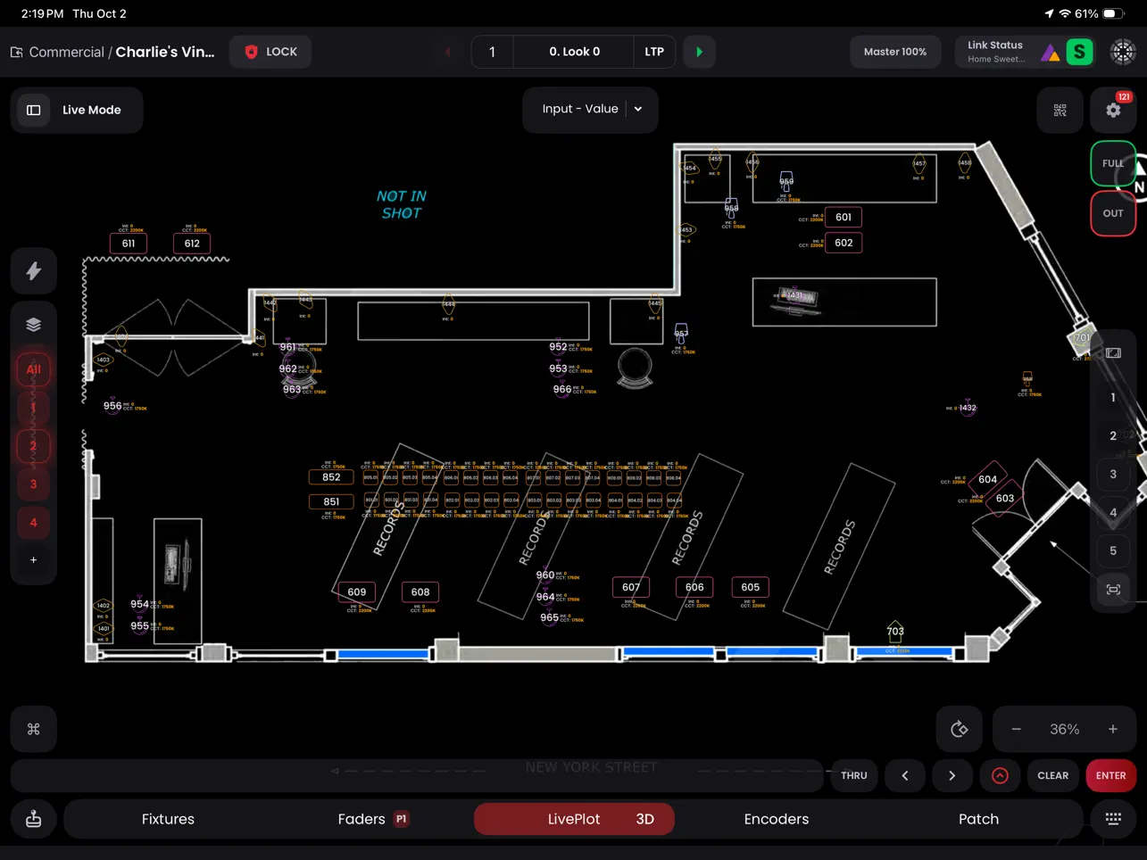 Screenshot #5 pour Blackout Lighting Console