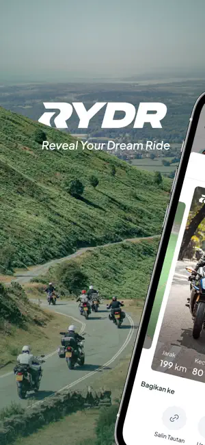 RYDR iPhone screenshot 1