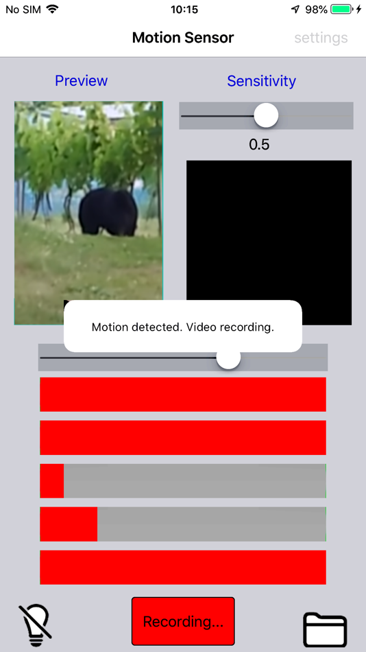 #1. MotionDetecMan (iOS) 由: HIROFUMI MARUO