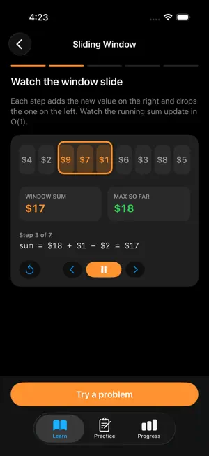AlgoLens screenshot 1