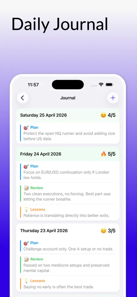 MyEdge Trading Journal — iPhone screenshot 7