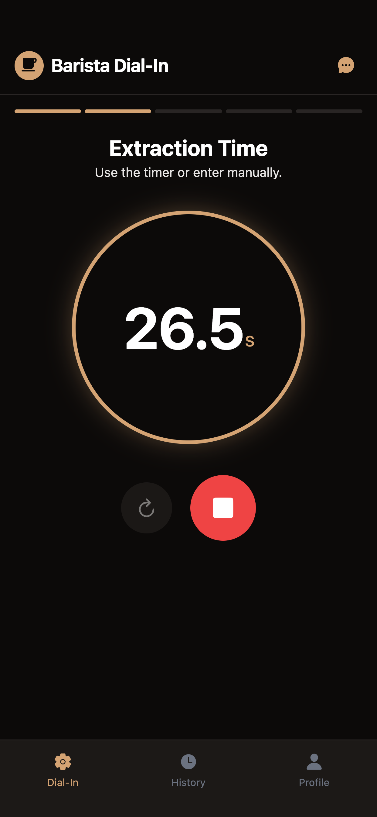 Barista Dial In screenshot 3