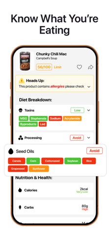 Leafy: Healthy Food Scanner screenshot
