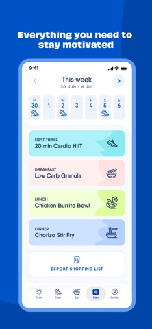 The Body Coach Workout Planner Screenshot 9 of 10