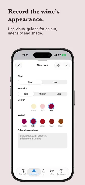 VinoMemo: Wine Tasting Notes screenshot 3