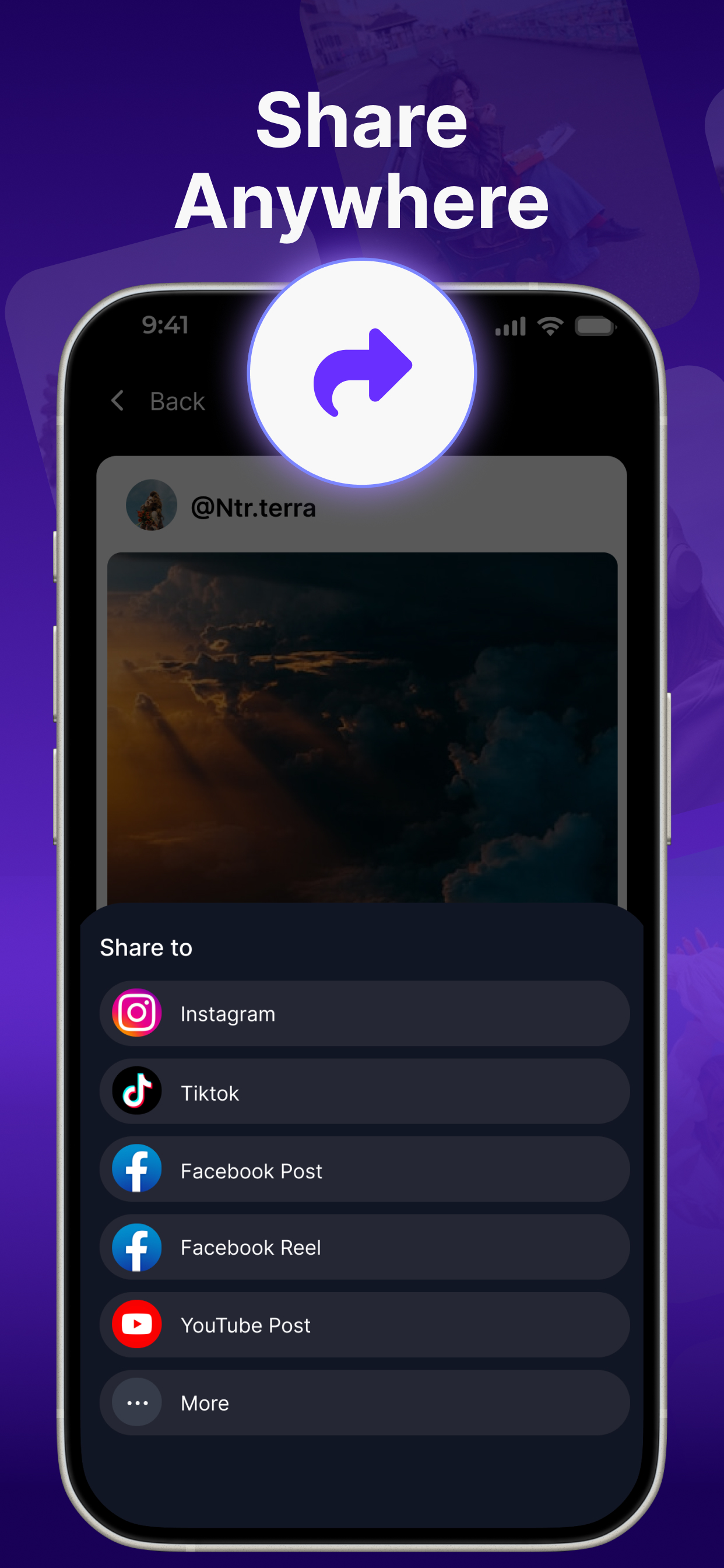 Repost Go for Instagram .
