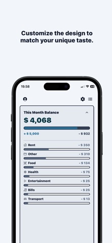 Simple Budget Expense Tracker Screenshot 4 of 4