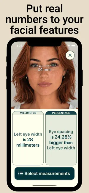 Measure Face Ratio - F4CE screenshot 1