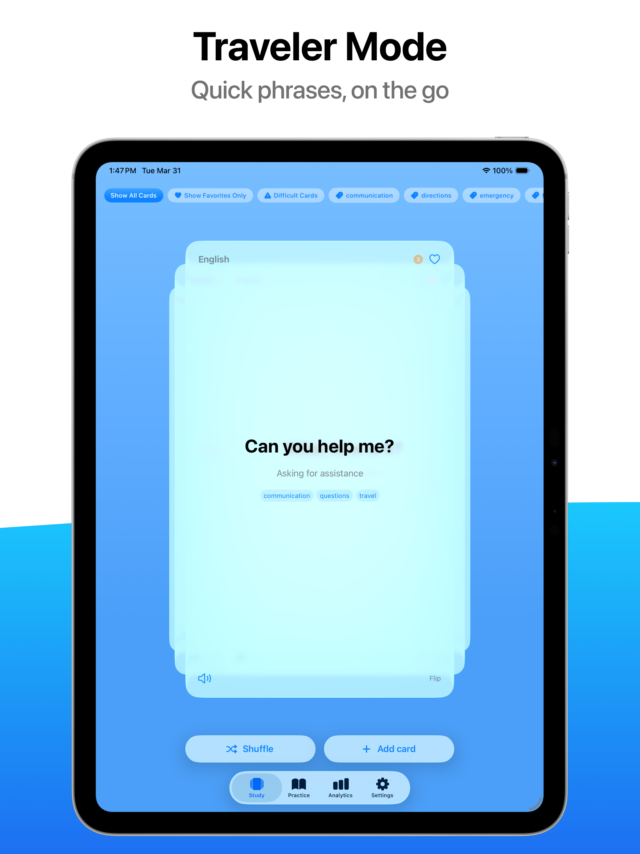 Language Flashcards - Flippin