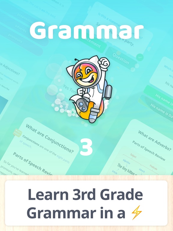 Screenshot #4 pour Learn Grammar 3rd Grade