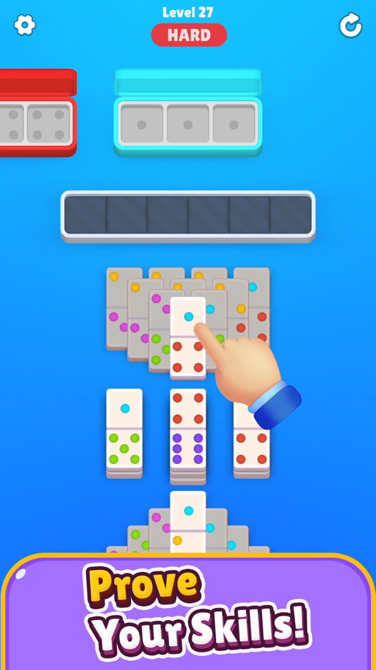 #2. Domino Matcher 3D (iOS) 由: RUBY OYUN VE YAZILIM DANISMANLIK SANAYI TICARET ANONIM SIRKETI