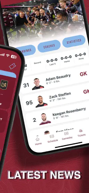 Colorado Rapids Soccer Club screenshot 2