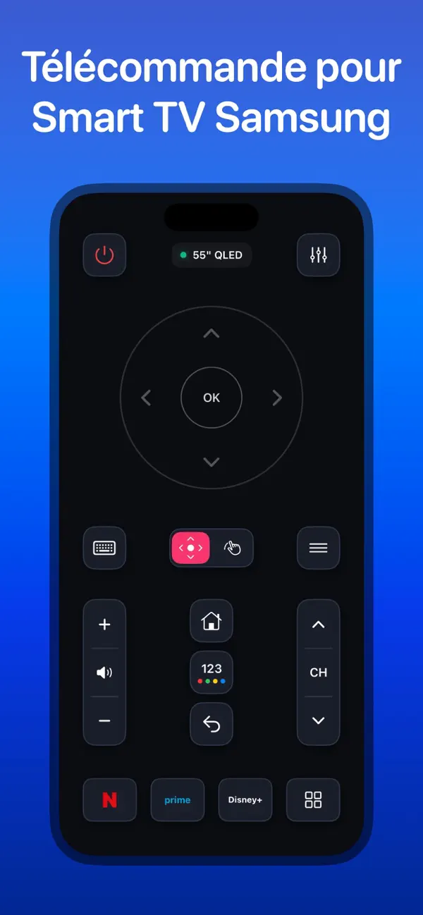 Screenshot #1 pour Telecommande pour Samsung