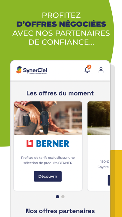 Screenshot #2 pour My Synerciel - L'appli