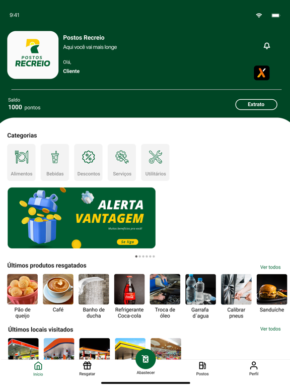 Postos Recreio iPad screenshot