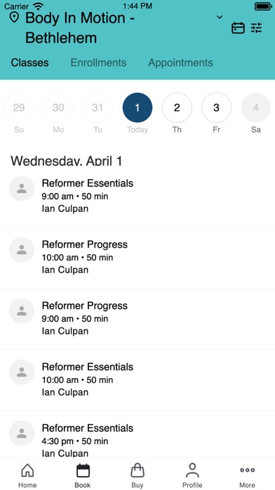 Screenshot #2 pour Encore Pilates NZ