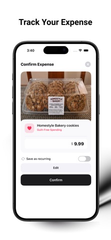 Guilt Free Spending AI Tracker Screenshot 3 of 6