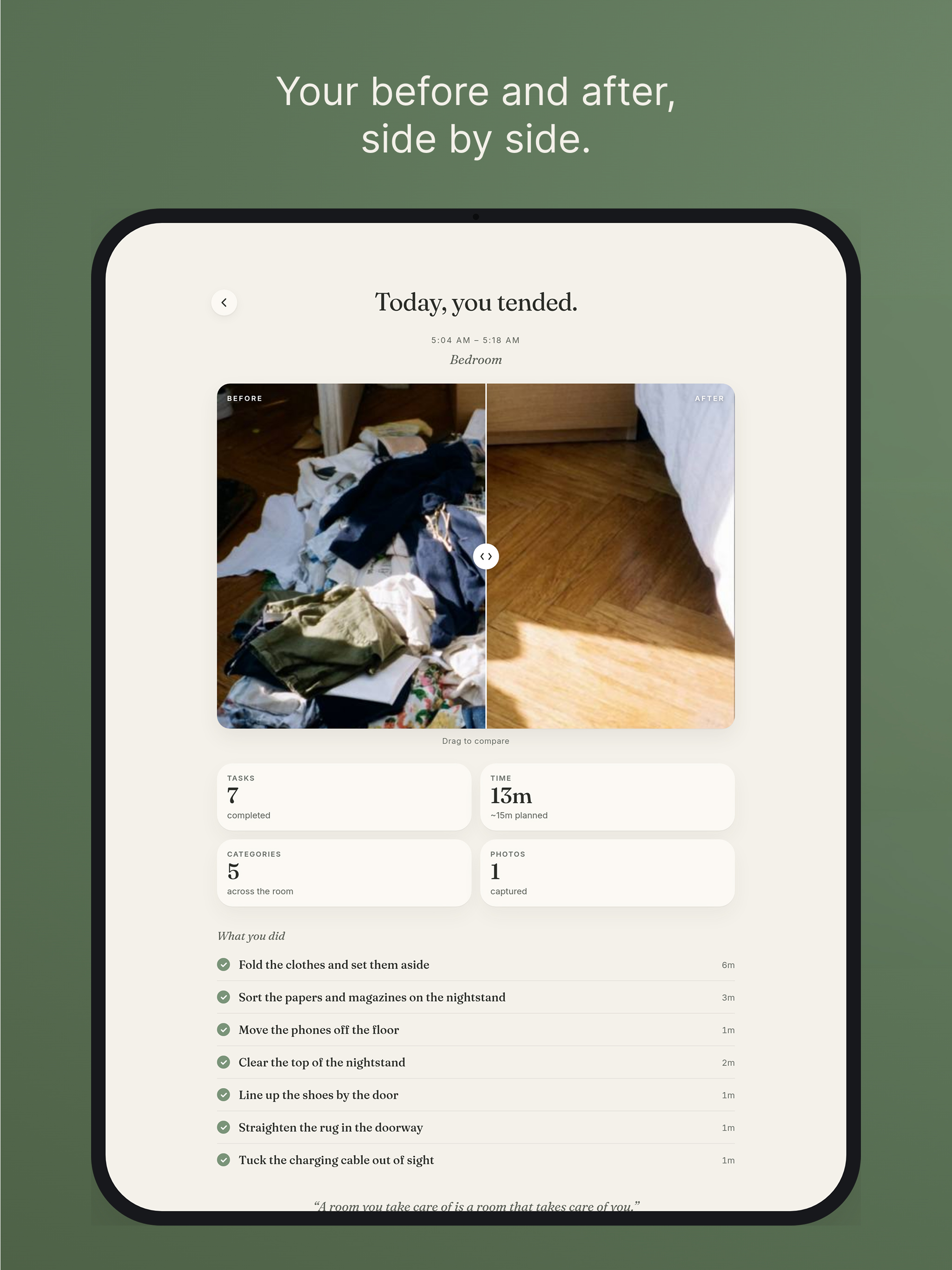 TidyCalm screenshot 10