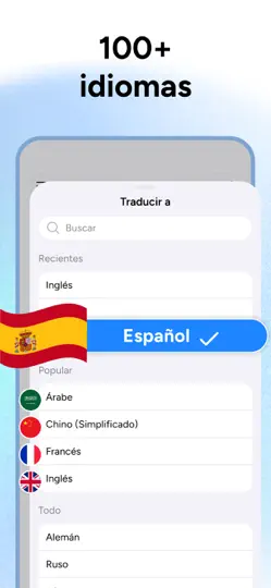 Captura de pantalla de IA Traductor - Translate AI en iPhone 4