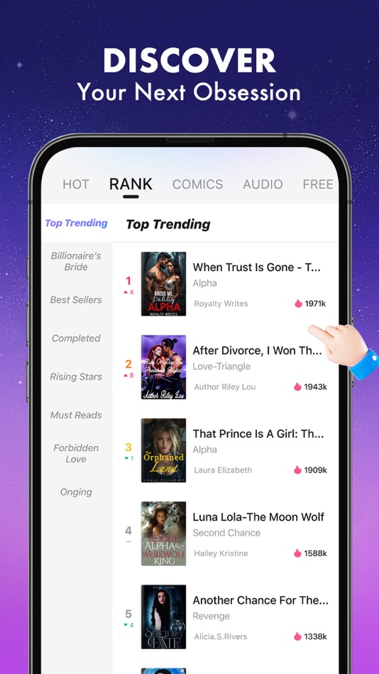 #7. Dreame - Read Best Romance (iOS) โดย: STARY PTE. LTD.