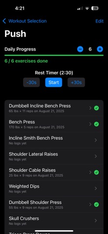 GymBud - Fitness Tracker screenshot
