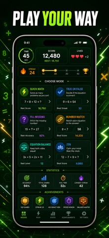 Math Games: Brain Workout Screenshot 5 of 10